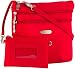 Baggallini Zipper Bagg,Tomato,One Size