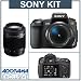 Electronics Sony Alpha DSLRA350X 14.2MP Digital SLR Camera with Super SteadyShot Image Stabilization with DT 18-70mm f/3.5-5.6 & DT 55-200mm f/4-5.6 Zoom Lenses REVIEWS