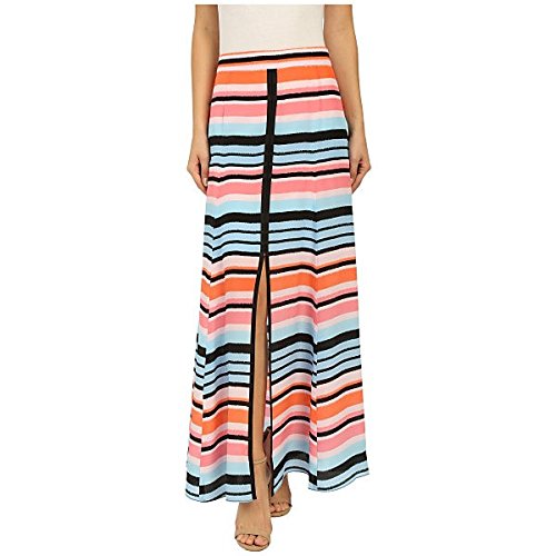 ナネットレポー ボトムス スカート Candy Stripe Skirt Coral Mult [並行輸入品]