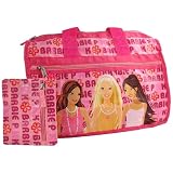 Barbie - Luggage - Pink Duffle with Change Purse