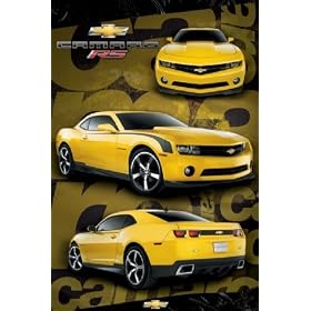 Camaro R.S. Poster 61cm x 91.5cm Chevrolet Muscle Car Ready To Hit The Open Road
