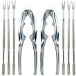 Seafood Tool Set with Forks and Lobster Crackers