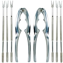 Seafood Tool Set with Forks and Lobster Crackers