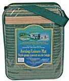 Camco 42880 RV 6' x 9' Green Reversible Awning and Leisure Mat