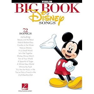 The Big Book of Disney Songs for Violin