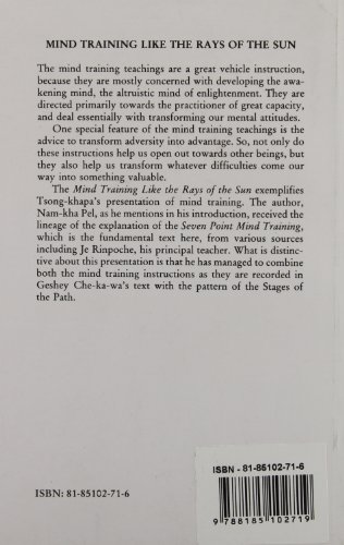 Mind Training Like the Rays of the Sun