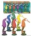 Secret Seahorse Grotto Set of 6 Sea Horses
