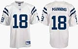 Peyton Manning Indianapolis Colts #18 Replica Reebok NFL Football Jersey (White)