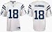Peyton Manning Indianapolis Colts #18 Replica Reebok NFL Football Jersey (White)