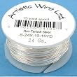 Artistic Wire Beading Craft Wrapping Silver 24 Gauge 45ft