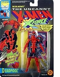 The Uncanny X-Men 1st Edition DEADPOOL 5" Action Figure (1992 Toy Biz)