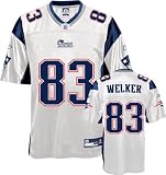 Wes Welker New England Patriots White NFL Replica Jersey - Medium