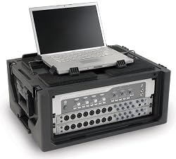 SKB Laptop/4U Rack with two step handle and wheels