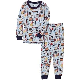 Gerber Truck Thermal Underwear Two Piece, Light Blue