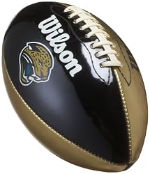 Wilson NFL Team Logo Football (Jacksonville Jaguars)