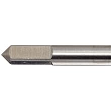 Dormer E022 Powdered Metal Steel Spiral Flute Threading Tap, Gold Oxide Finish, Round with Square End Shank, Modified Bottoming Chamfer