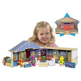 Barney - Deluxe School House Playset