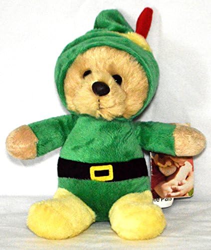 Aurora People Pals Elf Bear Wearing Holiday Outfit