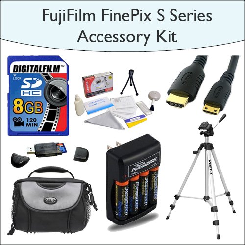 Card  Memory  Cablerechargable Card Cleaning Sdhc S2800s2950s3200s4000 Batteriesoptekapiece Readerprofessional  Lens Accessory Camera Including High Mini Digital  Package Cameras Tripodzing Hs20exr Finepix Hdmi Deluxe Compact Digital Cameras Speed Fuji