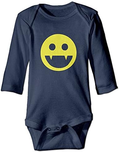 Unisex SMILEY VAMPIRE FACE Baby Onesie Bodysuit
