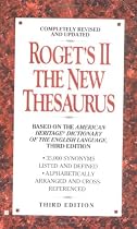Rogets Ii The New Thesaurus 3e