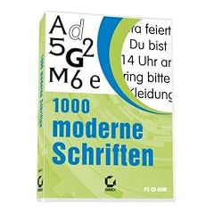 1000 moderne Schriften