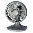 Blizzard 8" Three-Speed Oscillating Table/Wall Fan, Charcoal