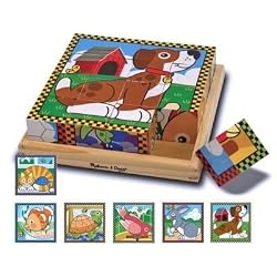 Melissa & Doug Pets Cube Puzzle