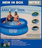 Intex 8x30 SWIMMING POOL Easy Set Up with Pump Filter Kiddie Swim Pool