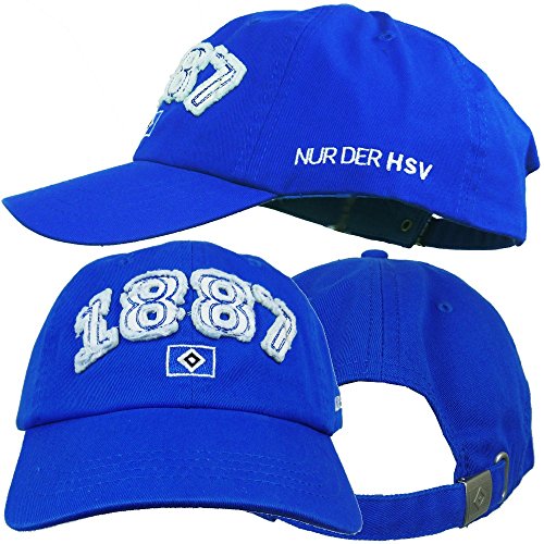 Hamburger SV HSV Cap "Elmar" - Basecap Mit Hamburg Design, Größenverstellbar