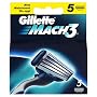 Gillette Mach 3 Refill Razor Blade Cartridges - 5 pack