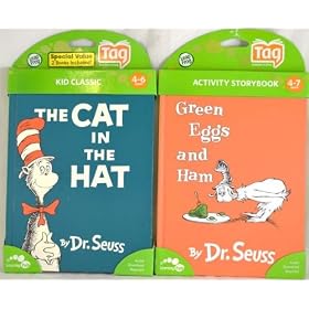 LeapFrog Bundle Tag Book 2-Pack - Green Eggs and Cat in The Hat: Toys &amp; Games