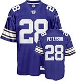 Youth Minnesota Vikings #28 Adrian Peterson Alternate Replica Jersey - S 8