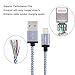 Cablex(TM) 3Pack 3FT 6FT 10FT Nylon Braided 8pin Lightning to USB Cable Sync and Charging Cable Cord with Aluminum Heads for iPhone 6/6s/6 plus/6s plus, 5c/5s/5/SE, iPad Air/Mini, iPod Nano/Touch