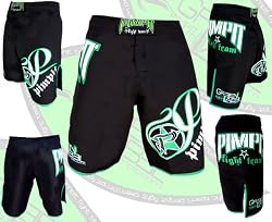 Pimpit 'Eco-Driven' Green Label Mens Fight Shorts