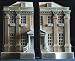 Thorpe House Architectural Model or Split Pair of Bookends By Timothy Richards