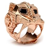 HAN CHOLO Shadow Series Rose Plated Brass Lioness R
