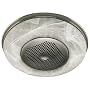 Hunter 90067 Millennium Bathroom Fan with Light and Nightlight, Brushed Nickel