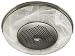 Hunter 90067 Millennium Bathroom Fan with Light and Nightlight, Brushed Nickel