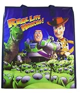 Toy Story Shopping Bag - Buuzz & Woody Woven Tote Bag