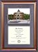 Chicago State University (CSU) Document Frame with Campus Lithograph