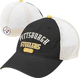 Pittsburgh Steelers Youth Team Color Basic Logo Adjustable Slouch Hat