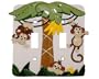 MONKEY kids Double SWITCHPLATE COVER switch plate