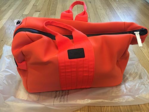 New Under Armour 2015 Womans Orange Neoprene Carry All Gym Bag MSRP $450.00