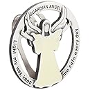 Cathedral Art GVC101 Glow in The Dark Guardian Angel Visor Clip, Light My Way, 1-3/4 Inch