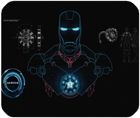 Custom Marvel Comics Hero Iron Man High Quality Printing Square Mouse Pad Design Your Own Computer Mousepad