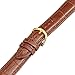 Voguestrap TX45318HN Allstrap 18mm Honey Regular-Length Crocodile-Embossed Leather Watch Band