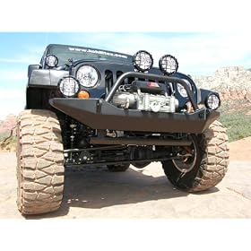 KC Hilites 7410 Bumper JK Wrangler 07 08 / Front Plate with Winch Mount KC Hilites 7410 Bumper - JK Wrangler 07-08 / Front Plate with Winch Mount