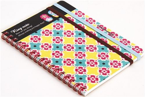 Imagen 2 de Cuaderno de Anillas de la Matrioska con flores de Japón