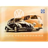 Nostalgic-Art Blechschild 30 x 40 cm, Sammlerschild Motiv VW K�fer und Busvon "Nostalgic-Art"